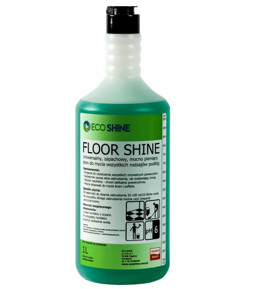 ECO Shine - Floor Shine 1L zapachowy śr. wszystkich rodzajów podłóg