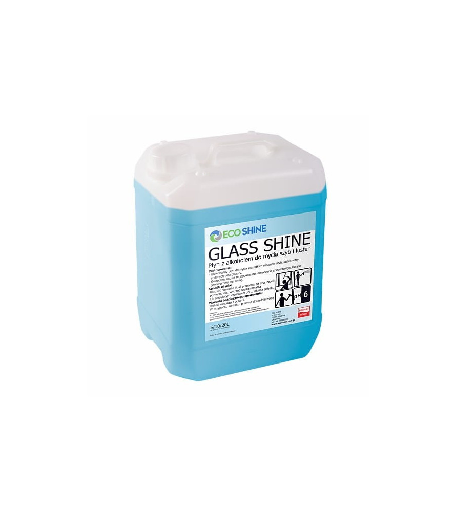 ECO Shine - Glass Shine płyn do mycia szyb i luster 5l